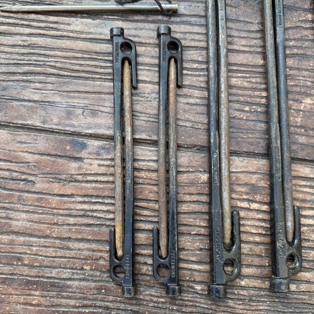 お買い得 ソリッドステーク セット +α 24本セット バリスティクスケース付