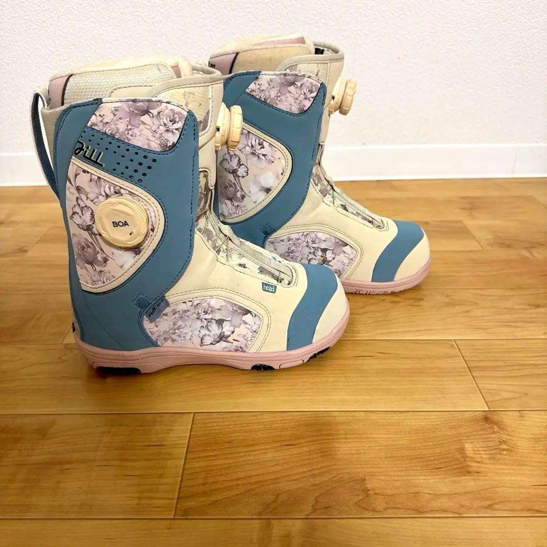 HEADスノーボードブーツ ダイヤル ボア JILL LYT BOA 23.5