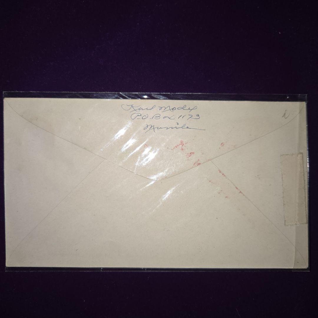 フィリピン封筒 1943大東亜戦争一周年記念 占領地時代