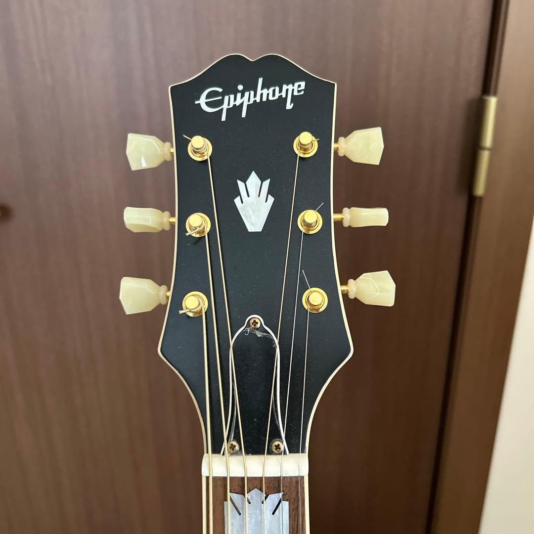 Epiphone 　MasterbiltＪ200、オール単板ギター
