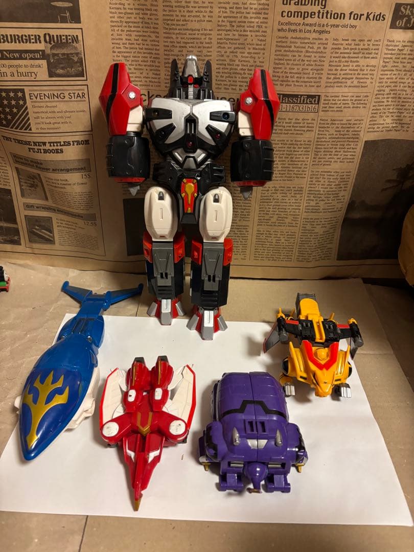 超星神グランセイザー　合神獣王ダイセイザー　東宝 特撮　コナミ