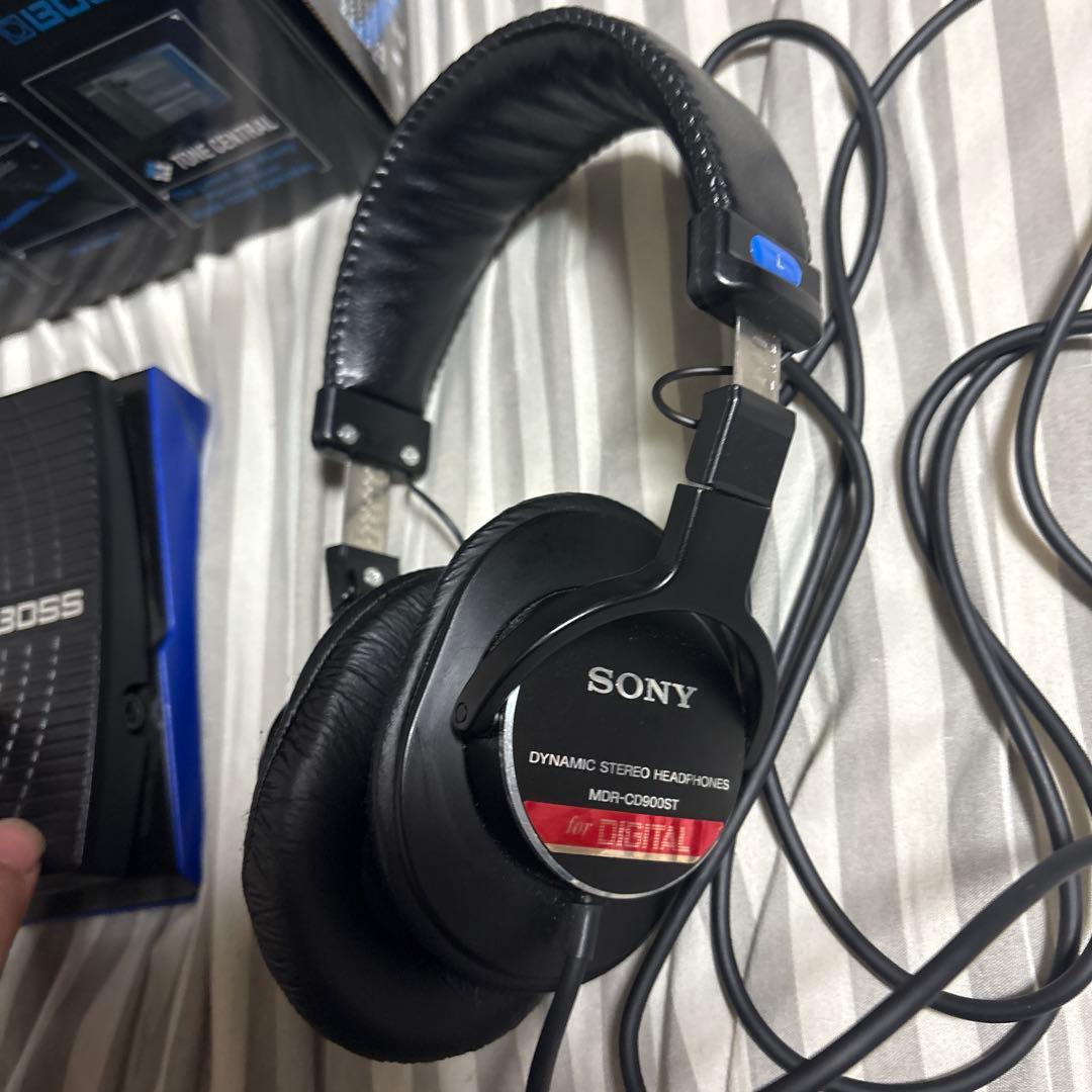 BOSS GT-1 MDR-CD900ST セット