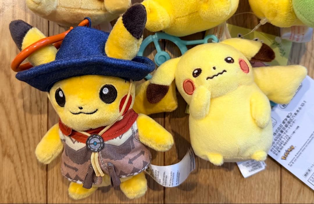 ポケモンセンター限定 カラビナ付きマスコット ピカチュウ まとめ売り