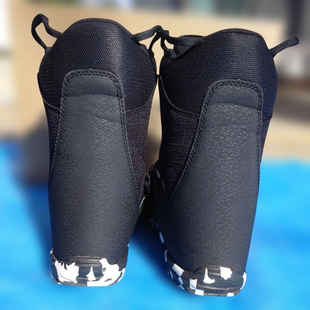 BURTON GROM BOA子ども用スノーボードブーツ ブラック 21cm