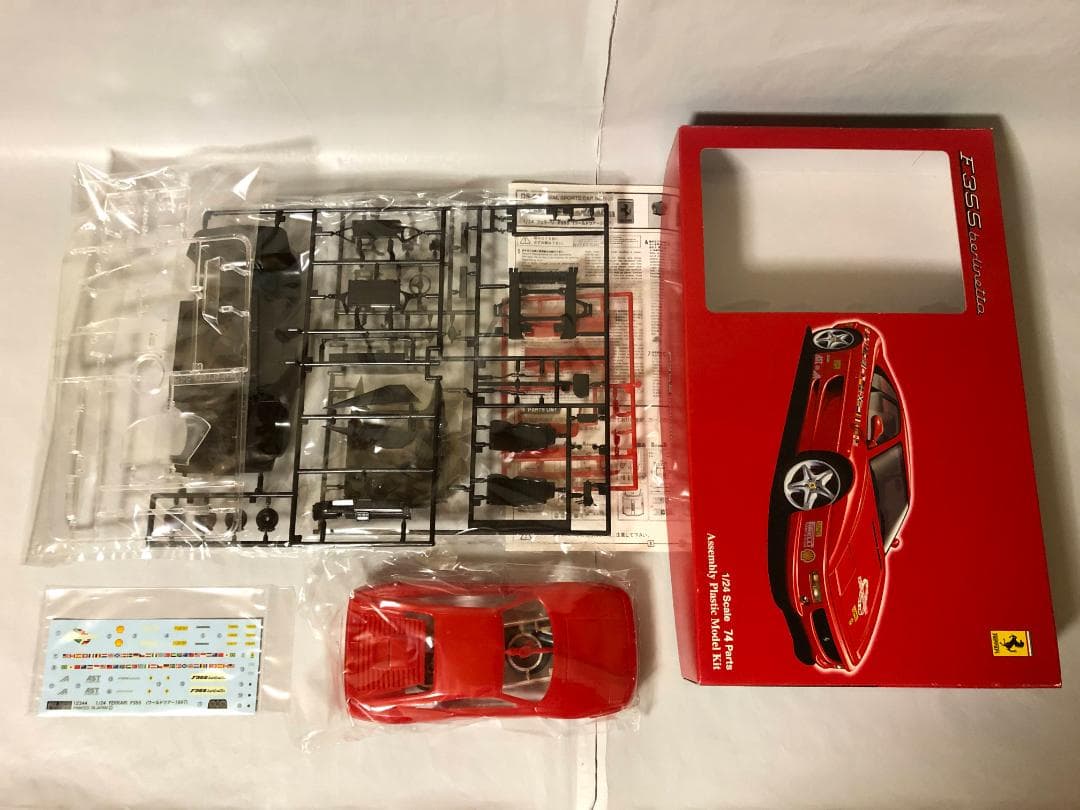 F355 berlinetta 1/24スケール プラモデルキット