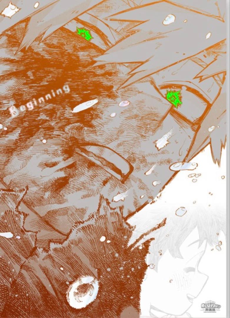僕のヒーローアカデミア原画展 ◆アートポスター2枚(The Beginning)