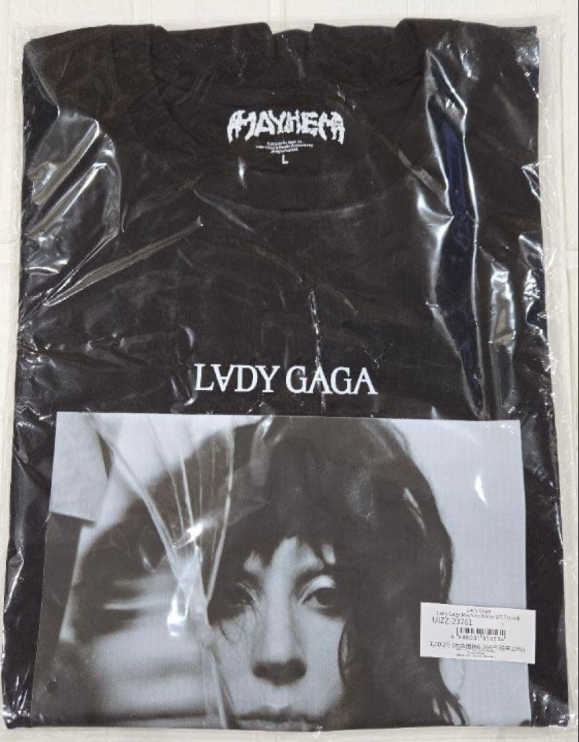 Lady Gaga MAYHEM Noise Tシャツ ブラック
