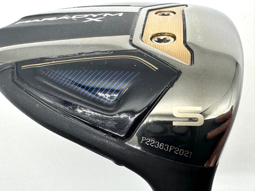 【美品】キャロウェイ｜パラダイムX5番フェアウェイウッド5W｜ベンタスTR5S