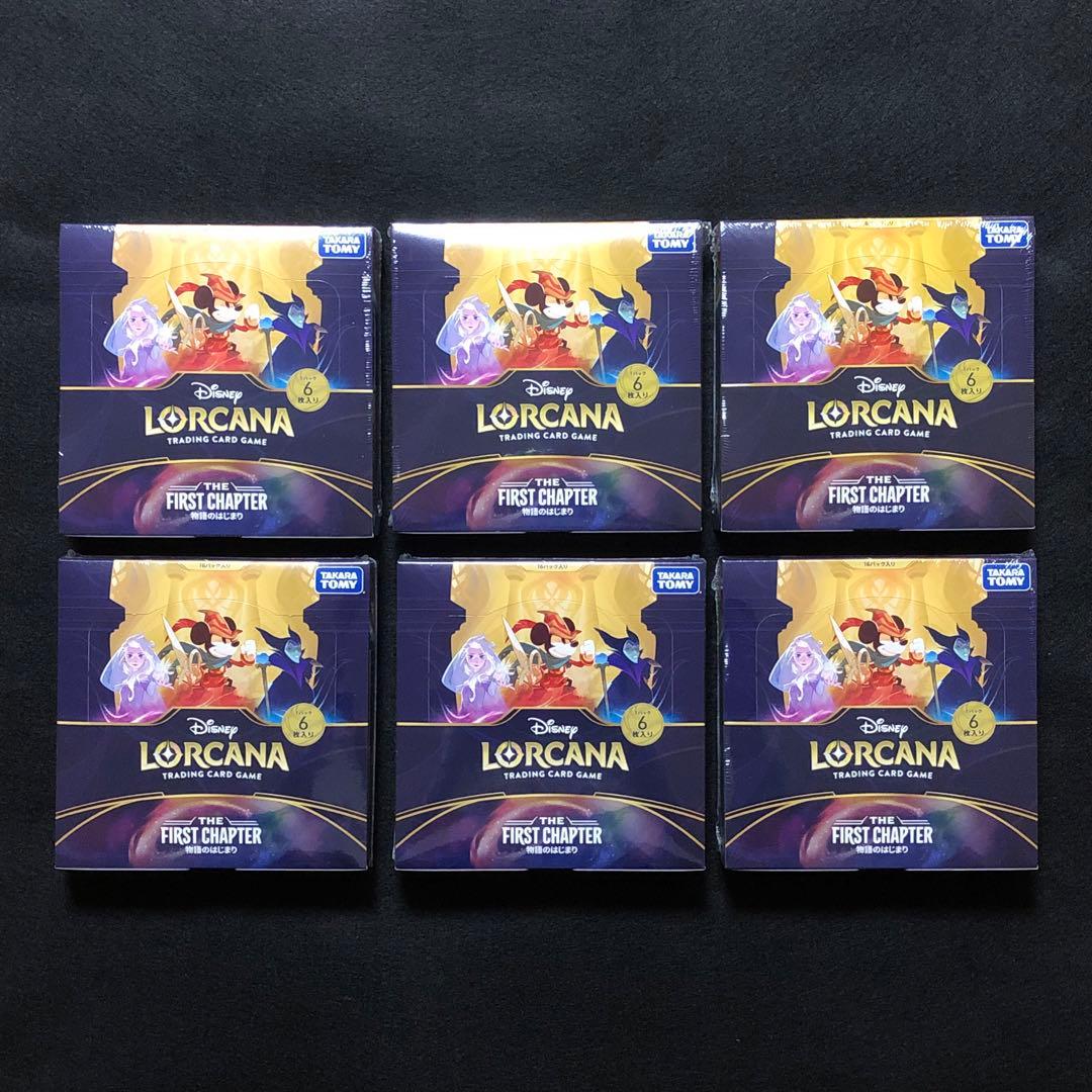 ディズニー ロルカナ ６BOX 新品未開封