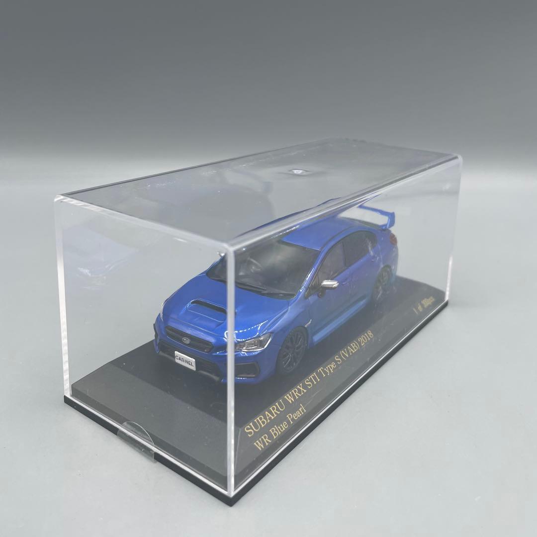 1/43 スバル WRX STI Type S VAB 2018 ブルーパール