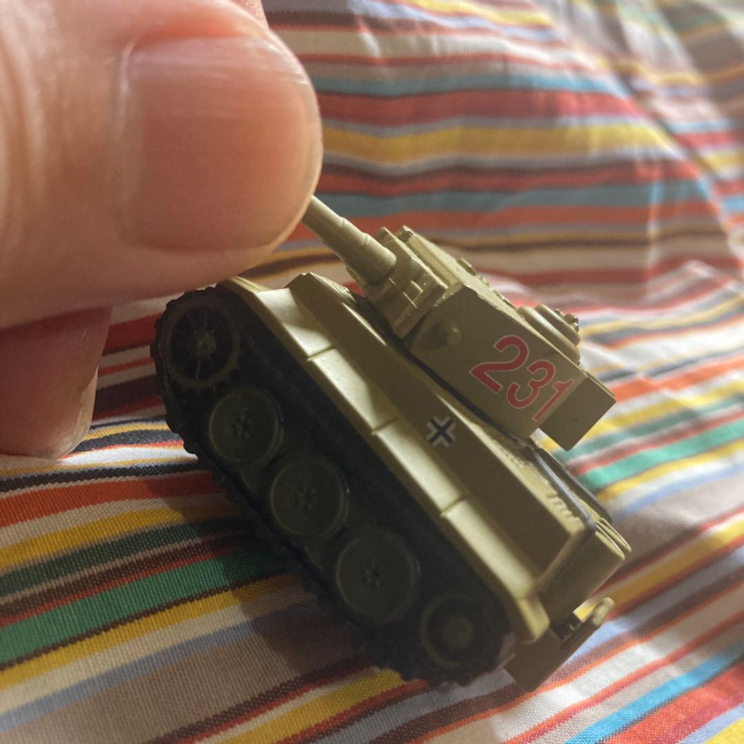 希少　ちびっこコンバット　Ｑ　戦車　シークレット　セットTIGER コンバット