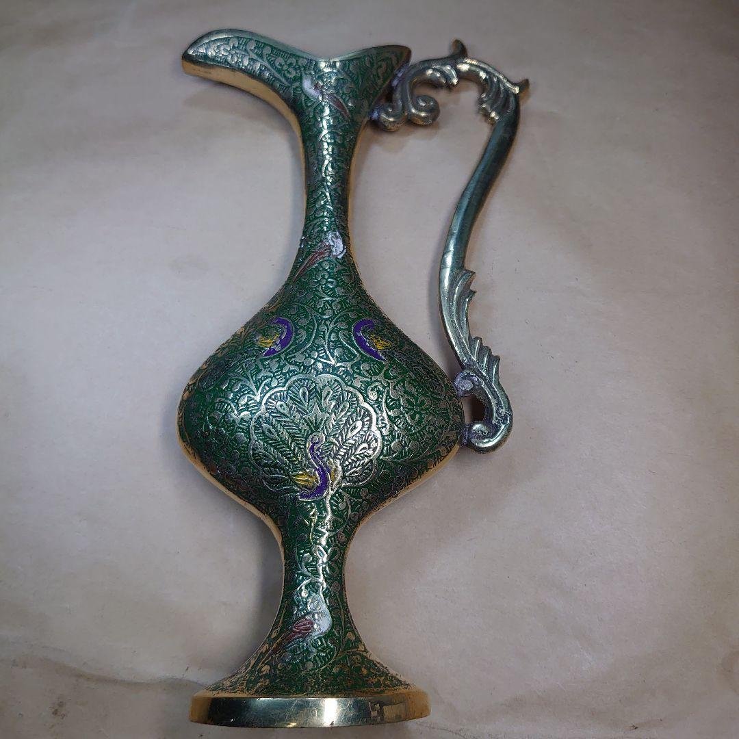 真鍮製　水差し