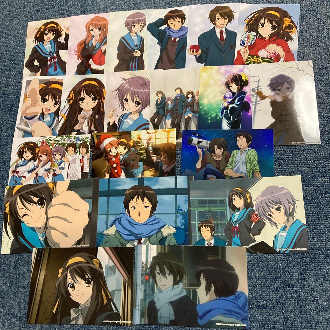 涼宮ハルヒの憂鬱 劇場版消失 イラストカードセット ブロマイド セット
