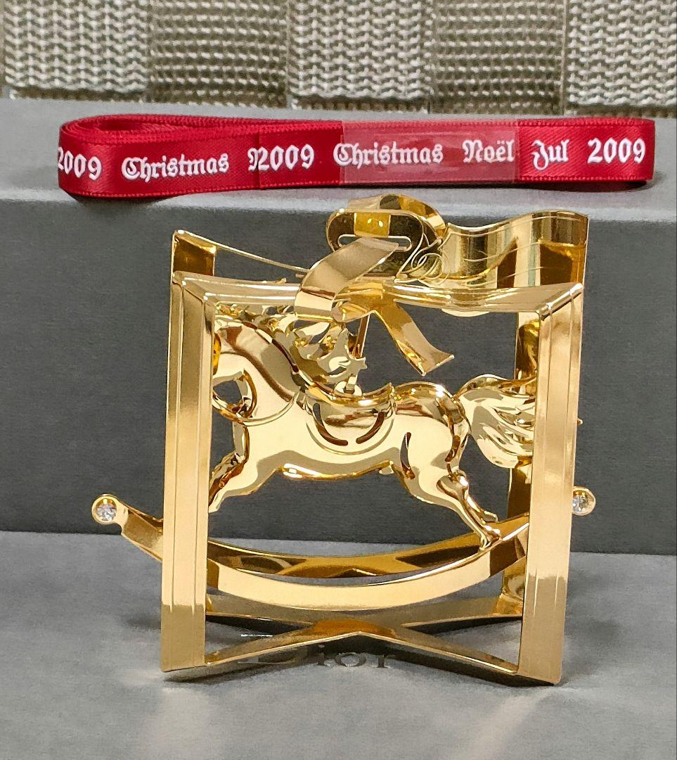 ●5001ジョージジェンセン/2009クリスマス オーナメント ロッキングホース