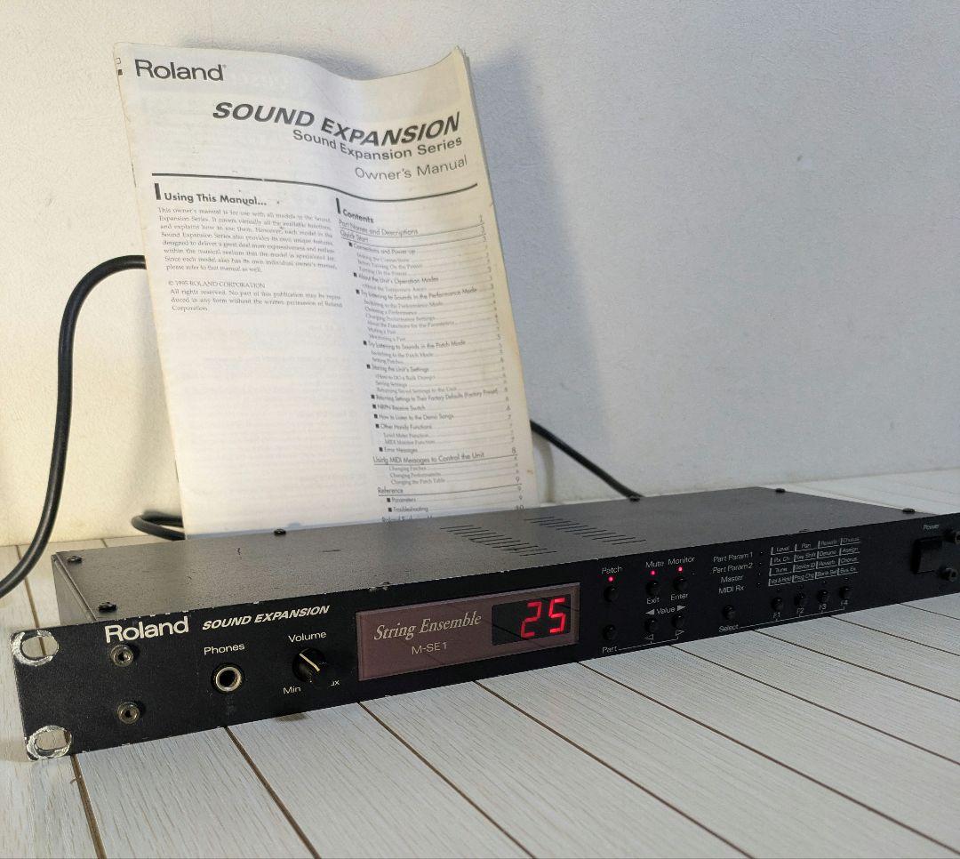 Roland String Ensemble M-SE1　取扱説明書付き
