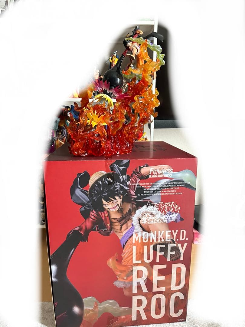ワンピースフィギュア　ルフィ　レッドロック