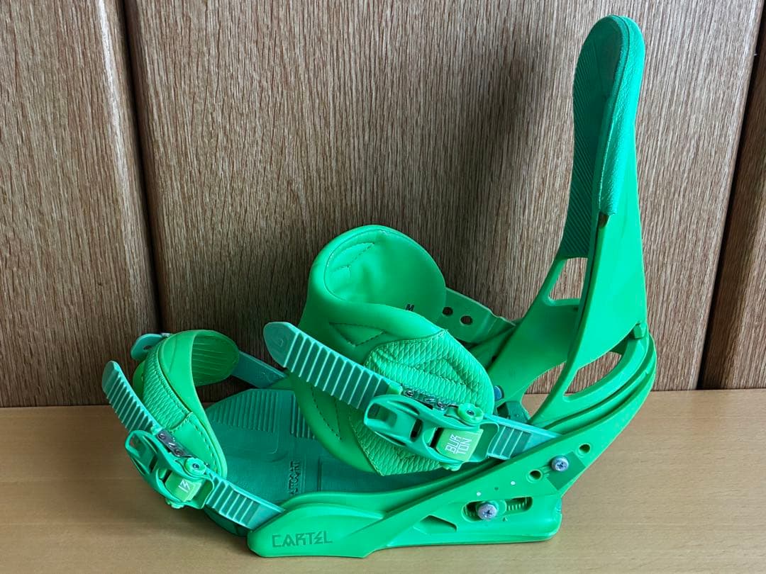 BURTONバインディング【CARTELカーテル（メンズMサイズ）】黄緑