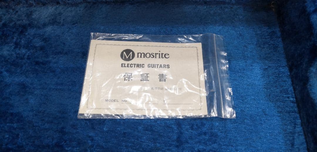 モズライトエレキギター白 専用ハードケース付き