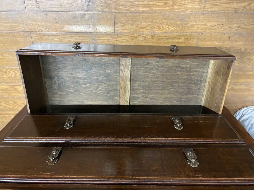 管421☆イギリス製☆ロイズアンティークス☆3段チェスト