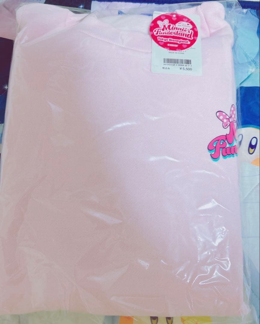 ミニーのファンダーランド　トレーナー　ディズニーパルパル－ザ　ミニー　ピンク