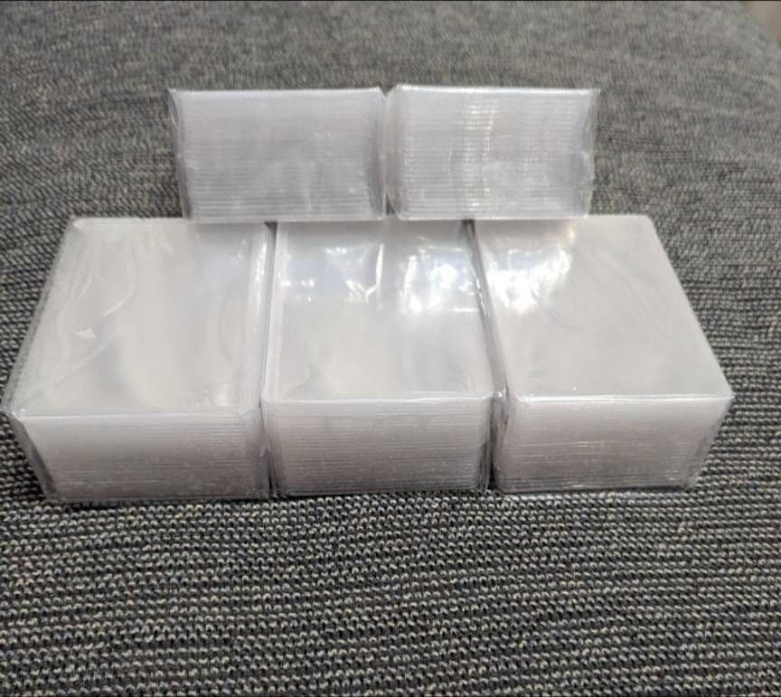 カードホルダー　トップローダー 100枚 透明　横入れ　硬貨　フィルム　トレカ