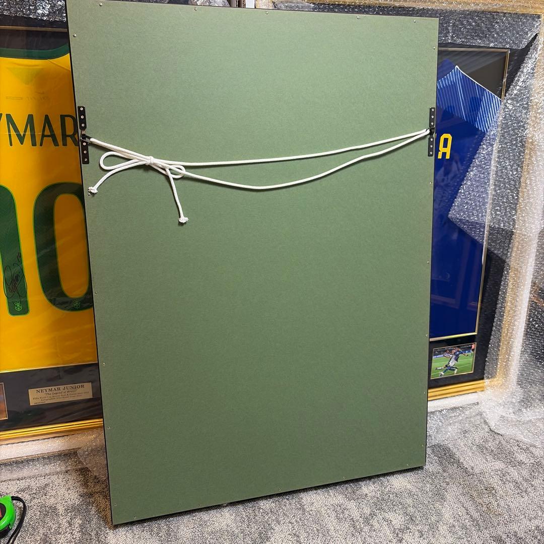 NEYMAR JR 直筆サイン入りユニフォーム ダグアウト　バルセロナ