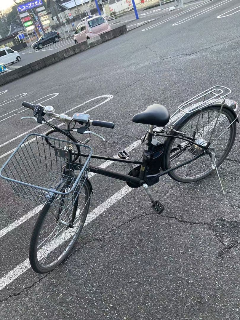 手元コントローラーでアシストモードの切替 電動アシスト自転車　DACT266