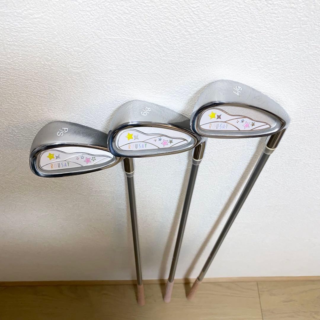 格安ROUSAYゴルフクラブ セット☆ツアーステージ キャディバッグ付レディース