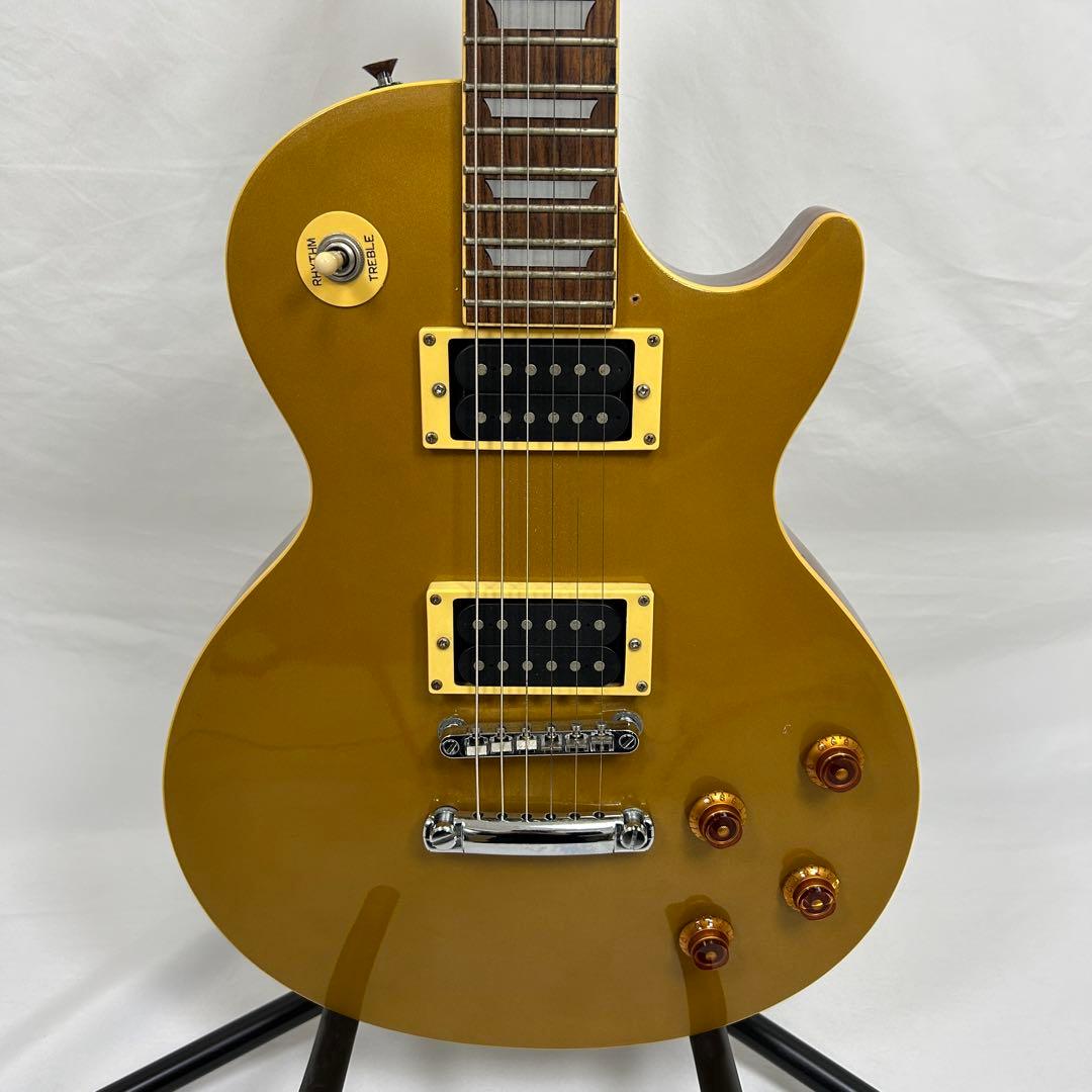エピフォン レスポールスタンダード ゴールドトップ ギブソンロゴ 韓国製