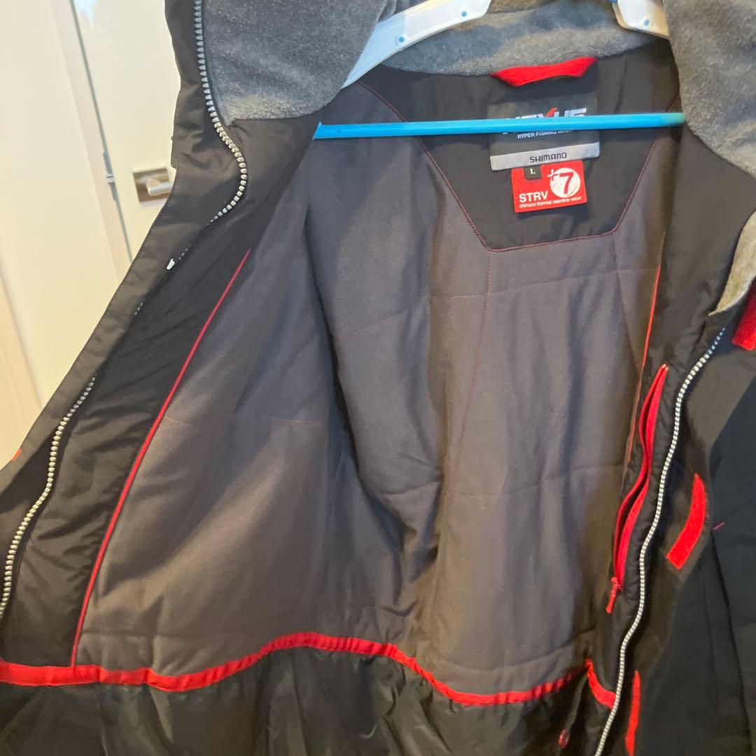 シマノ NEXUS 防寒着STRV+7上下セット Lサイズ