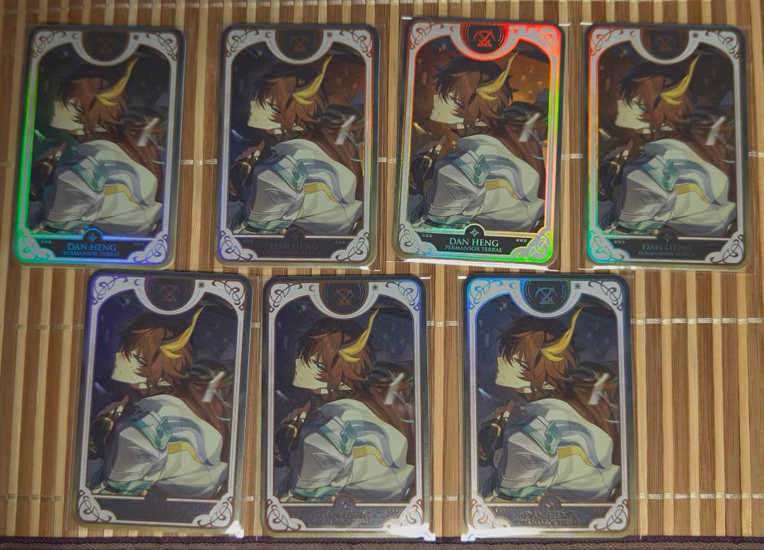 崩壊スターレイル 韓国限定 トレカ 丹恒・騰荒 ホヨランド2025 セット