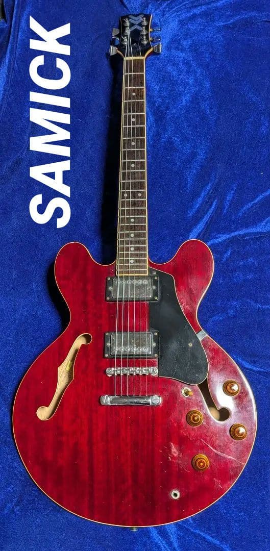 【SAMICK】SAN-451 (改) セミアコ