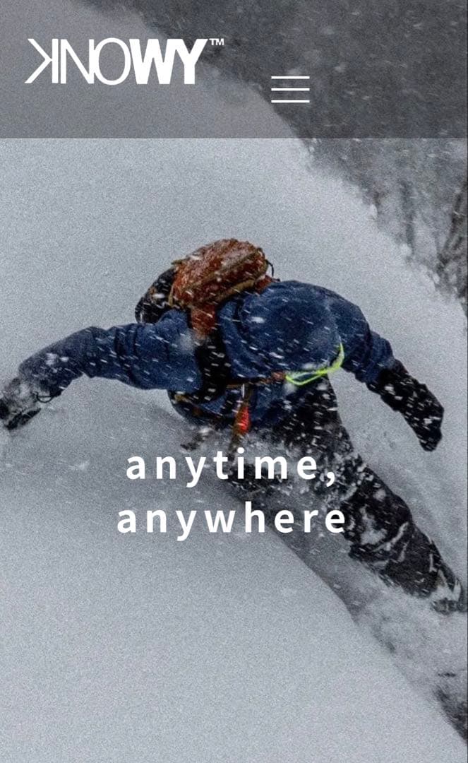 KNOWY knowy ノーウェイ　25-26モデル 上下セットアップ