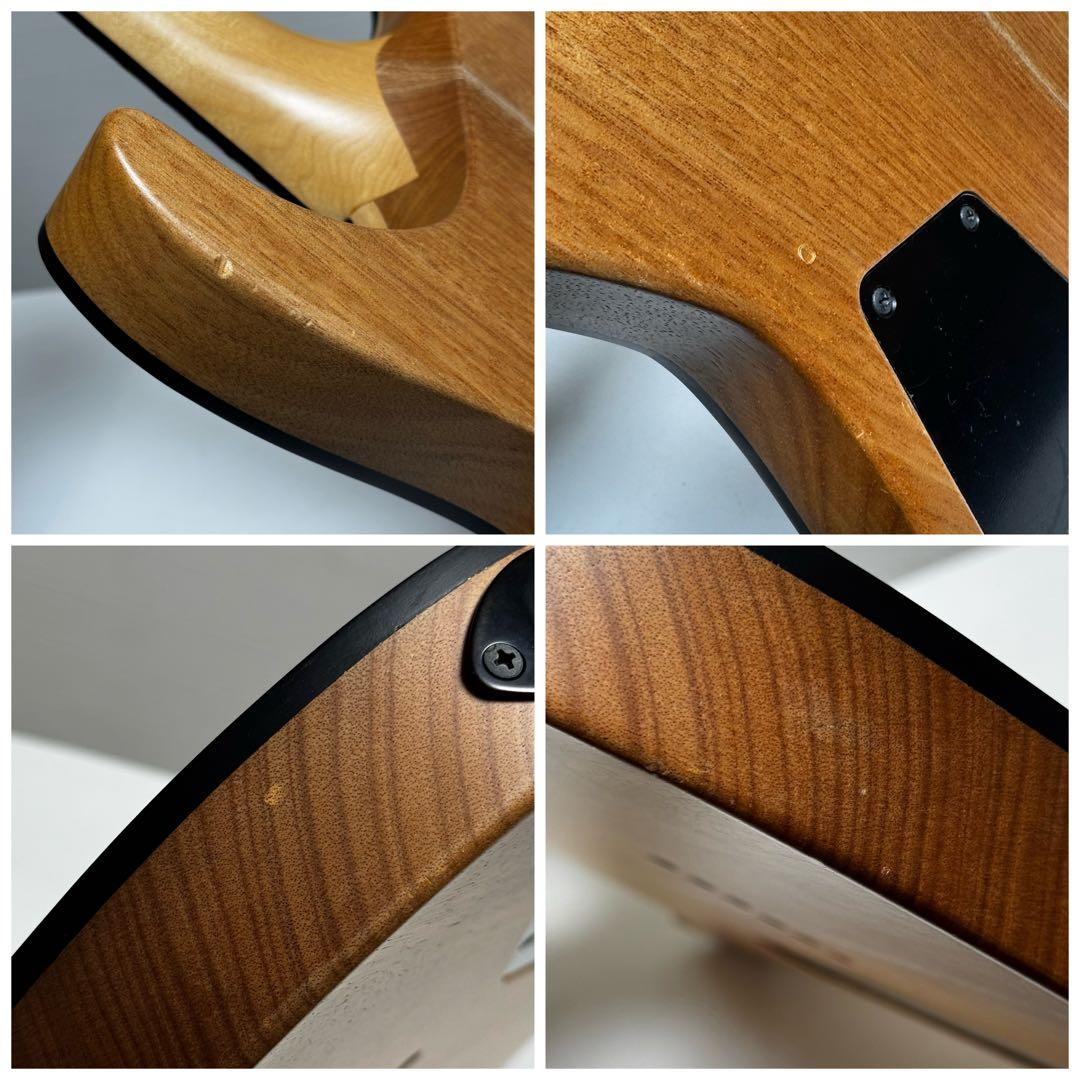 【美品】EDWARDS E-HR6-FX/BM Ash Black エレキギター