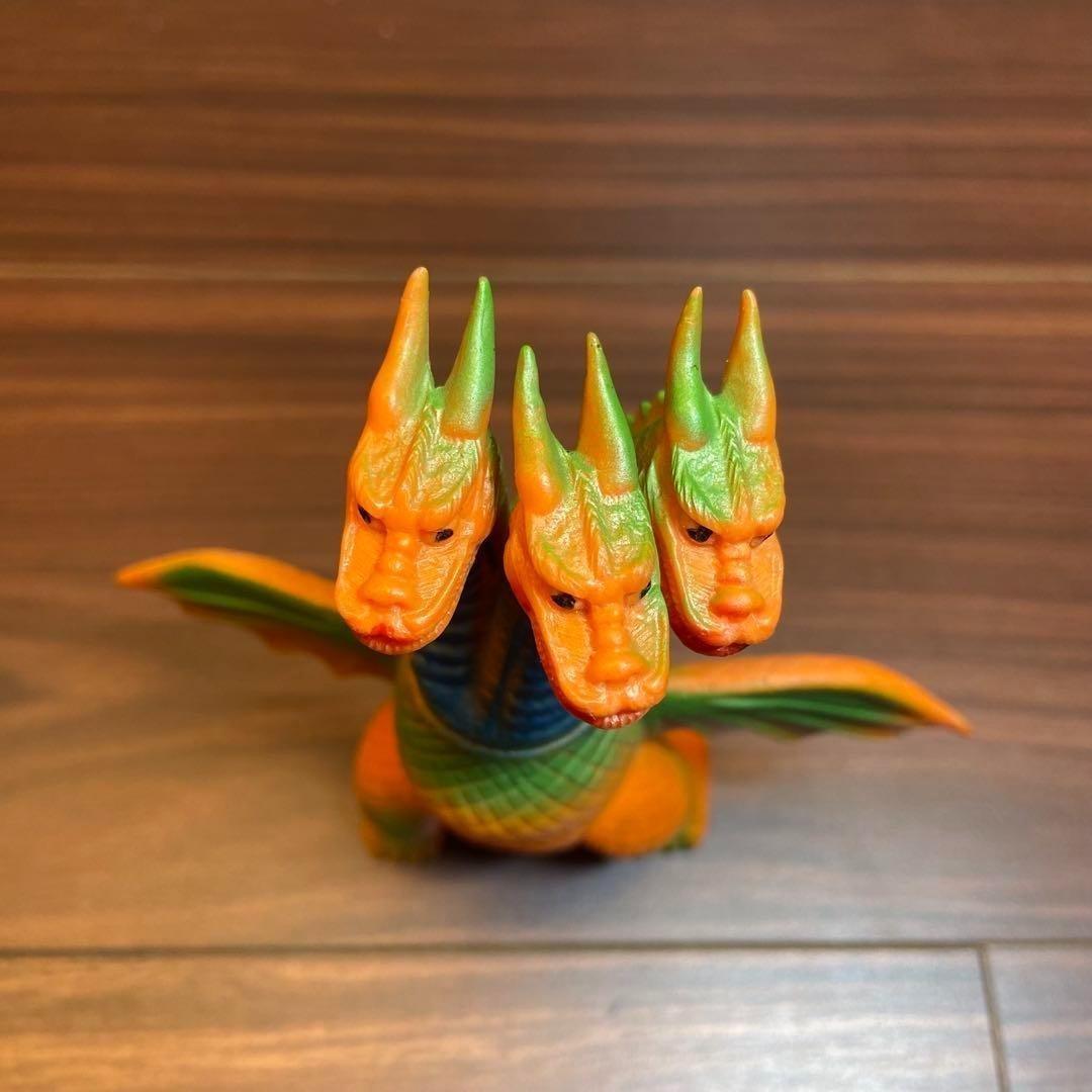 ブルマァク キングギドラ ゴジラ ソフビ 3672