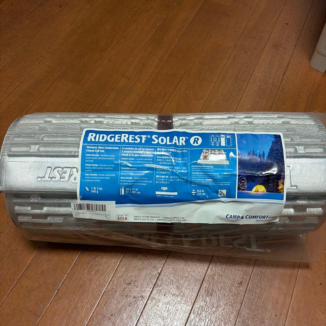 廃盤品　サーマレスト　リッジレスト　Ｒ