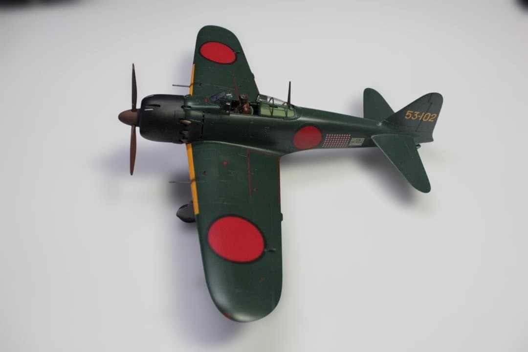 〇タミヤ マスターワークコレクション 零式艦上戦闘機52型53-102(完成品)