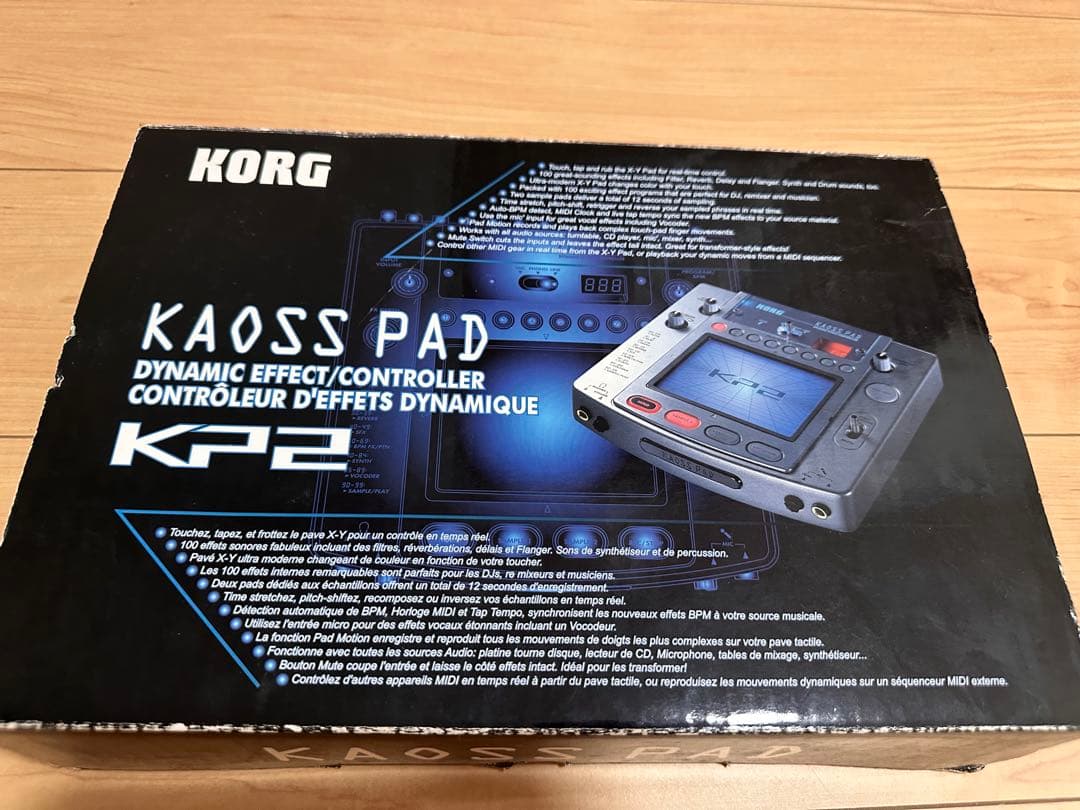 KORG KAOSS PAD KP2 本体＋純正ACアダプタ＋箱