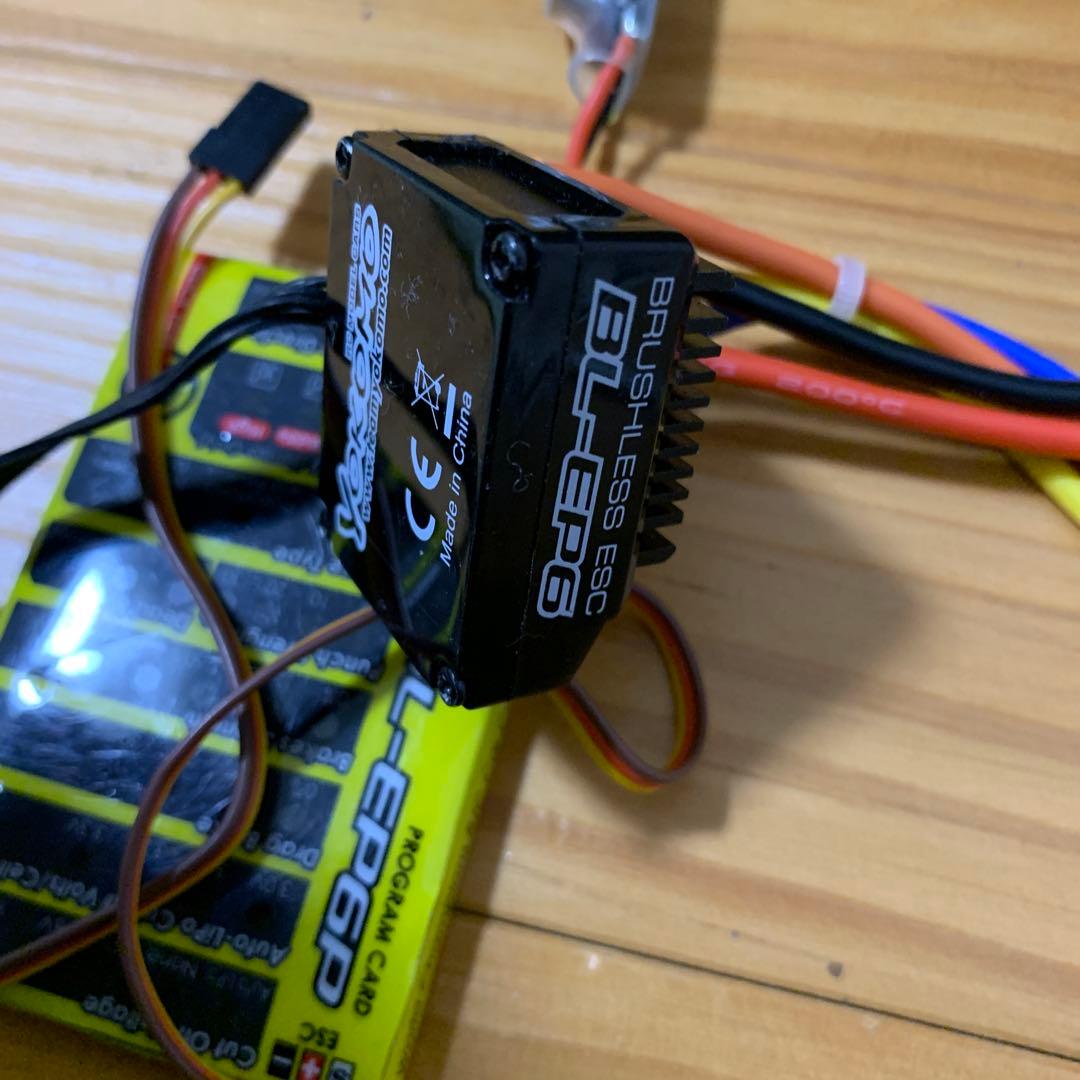 BL-EP6 ブラシレスアンプ　プログラムカード