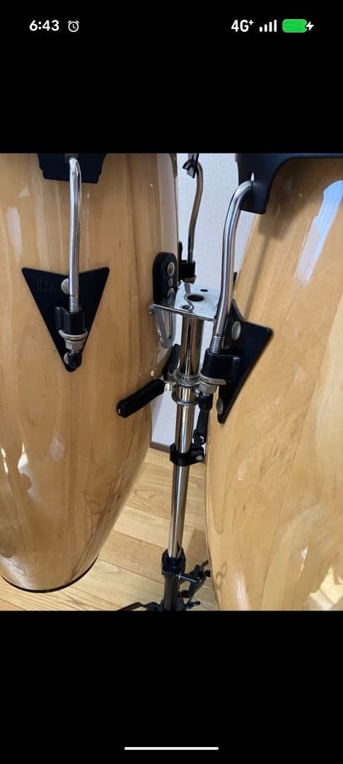 【miz】激安！説明書付き！LP コンガ　aspire スタンドセット