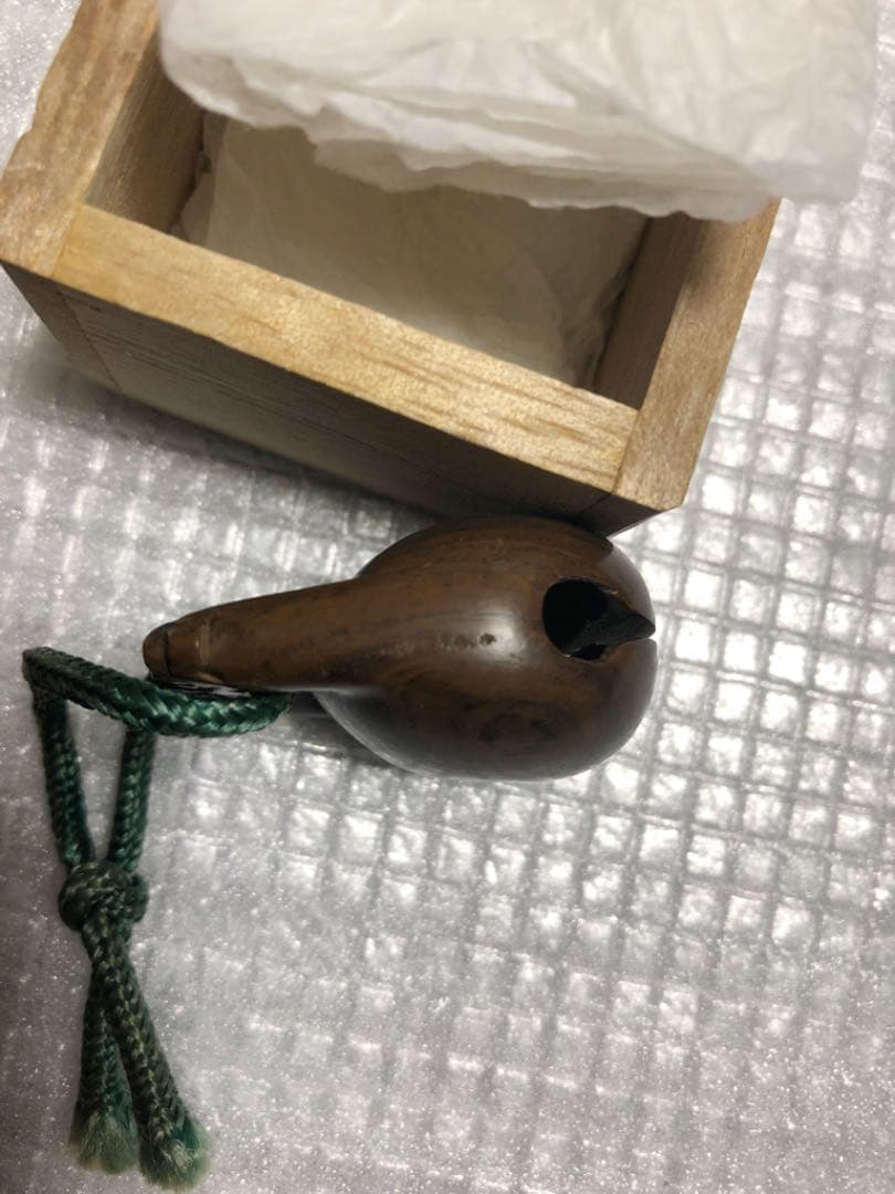 古物　根付　木魚　超良い音