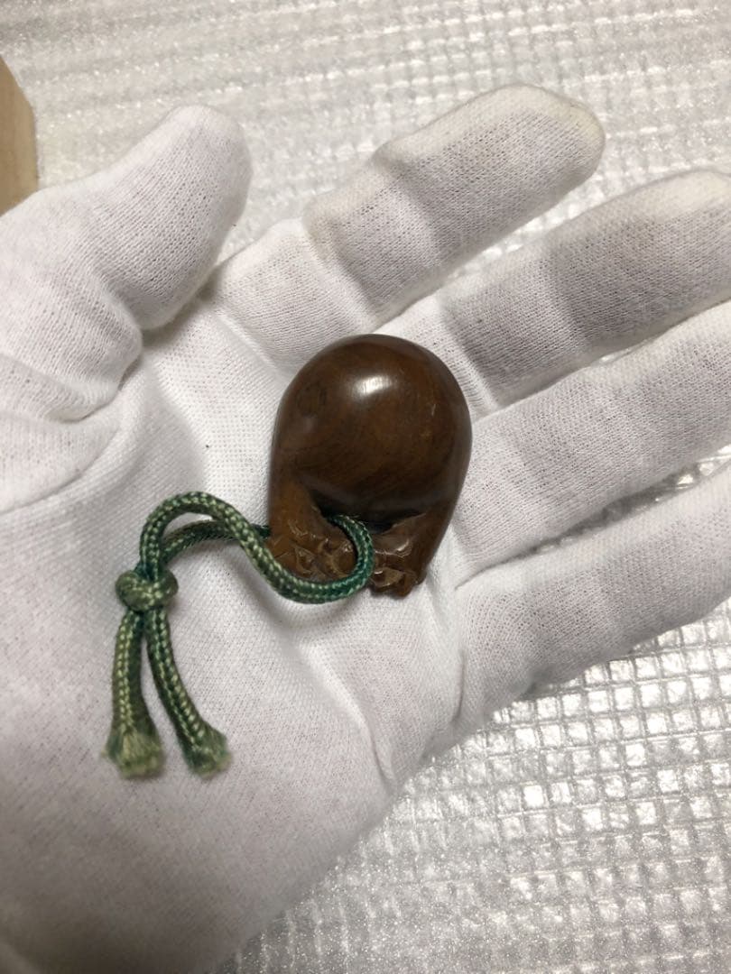 古物　根付　木魚　超良い音