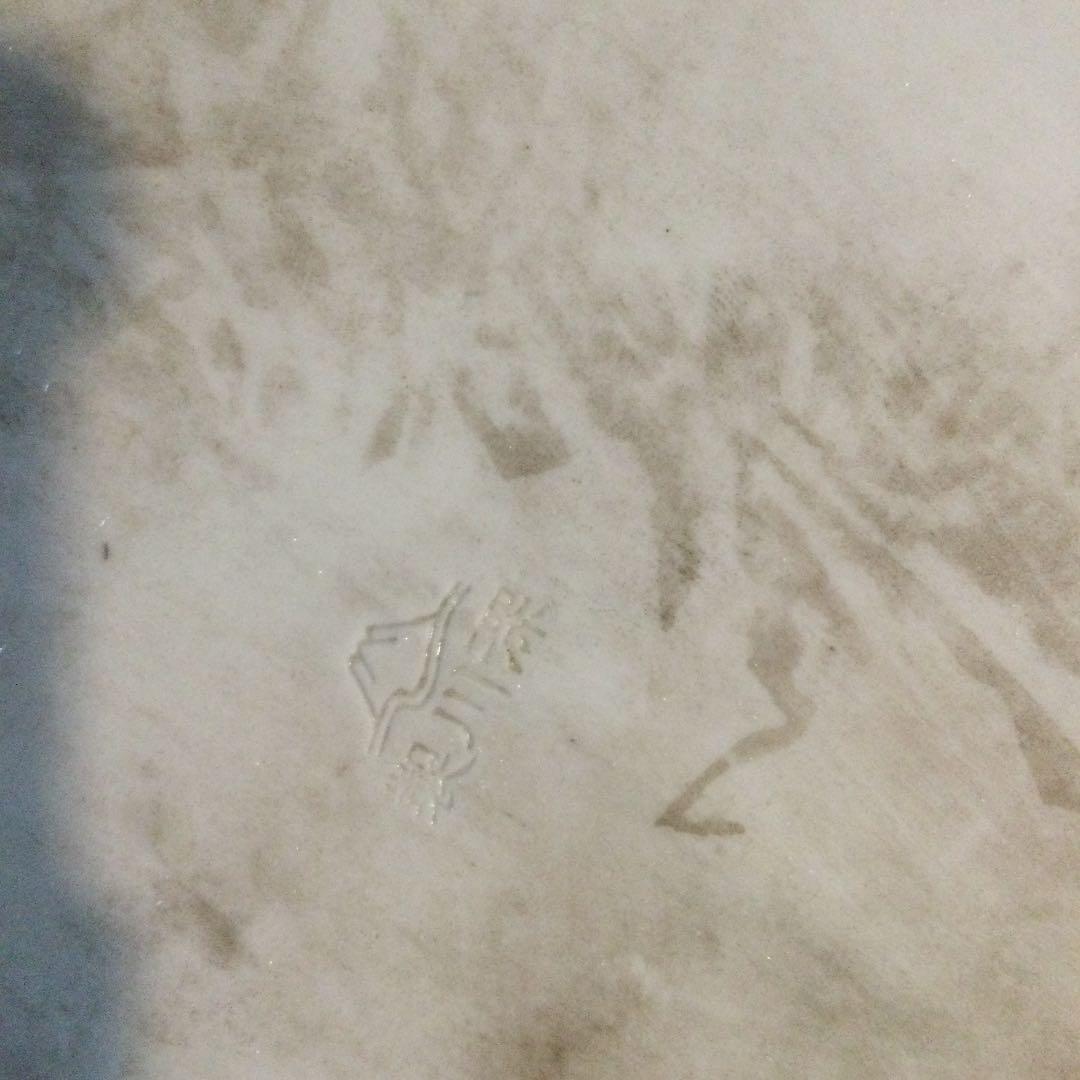 オールド深川製磁、鶴の小物入れ