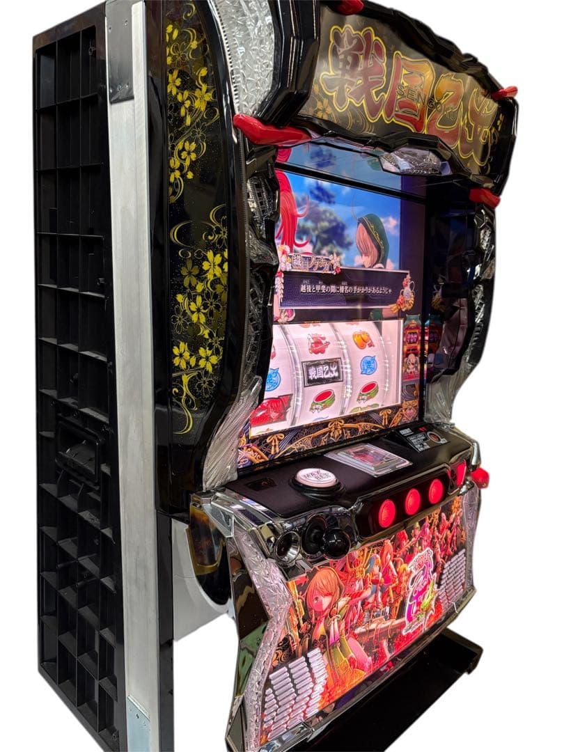 【m_r_16様送料込】戦国乙女4 パチスロ 実機 直接引取可 ②