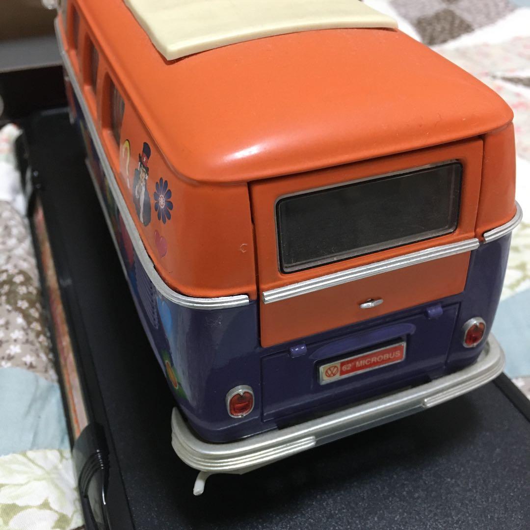 ミニカー☆フォルクスワーゲン　マイクロバス　1/18 アンテーク　インテリア