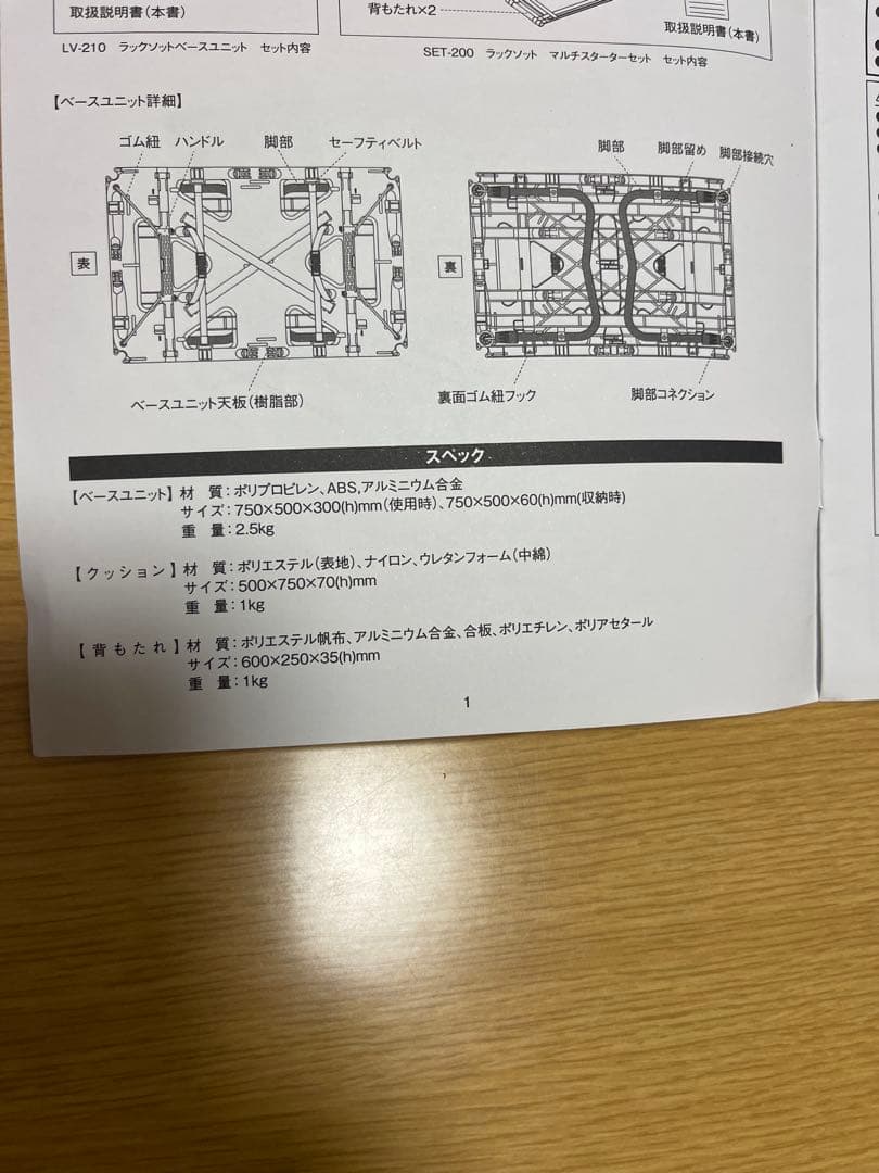  Peek SET-200ラックソットマルチスターターセット