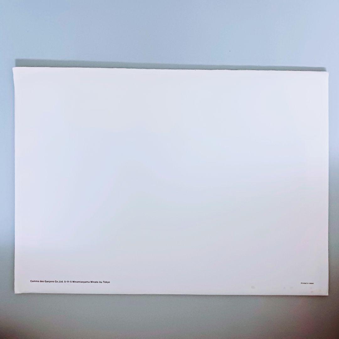 ◻️コム・デ・ギャルソン 　クジラ ブリーチング 特大ポスター