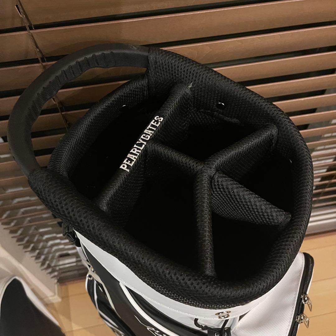 PEARLY GATESパーリーゲイツ キャディバッグ ゴルフバッグ PG89黒