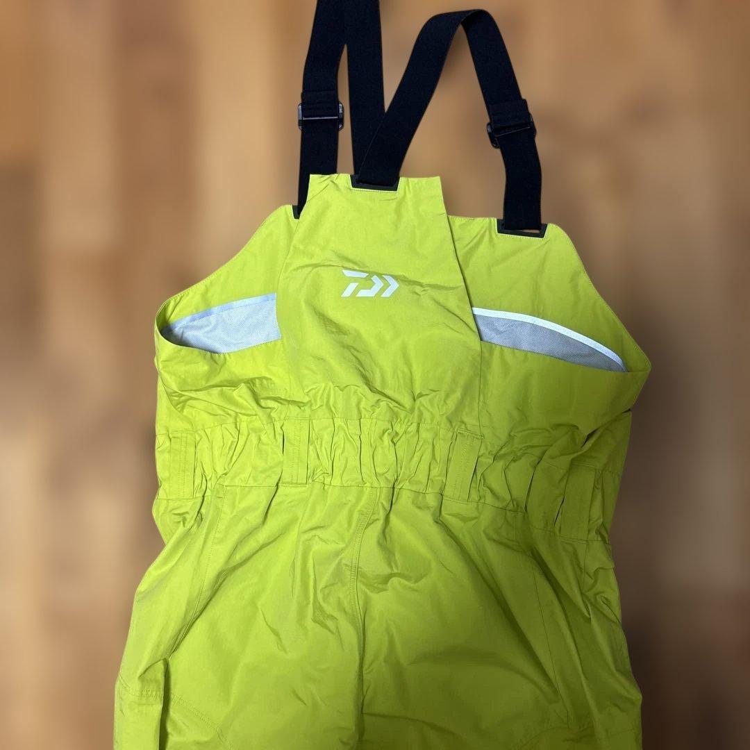 新品　Daiwa DR-3723 イエロー×グレー GYネットレインスーツ