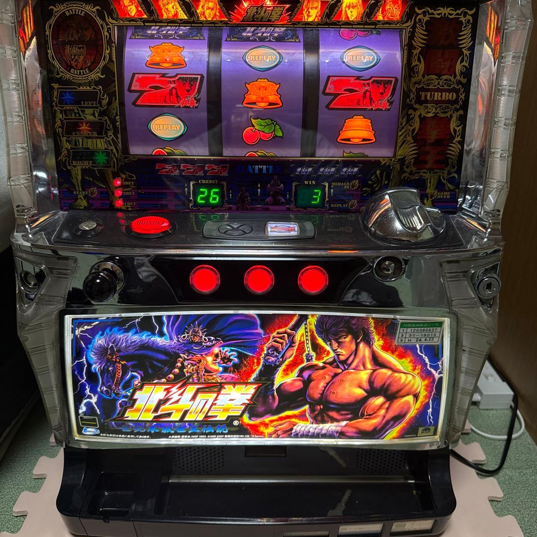 ジャンク　パチスロ　北斗の拳　世紀末救世主伝説　実機